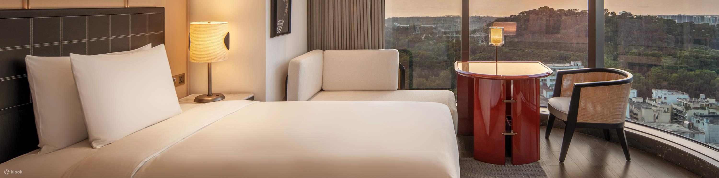 [Baru dibuka di Daerah Bao'an] Pakej Penginapan Hotel Shenzhen Bao'an Kingkey HUALUXE